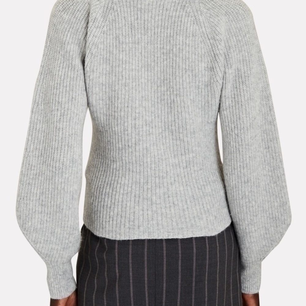INTERMIX Prudence Rib Knit Sweater Size Large - Picture 3 of 16